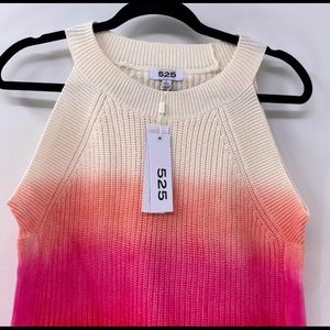 525 America Spray Dye Cotton Shaker Tank sweater L